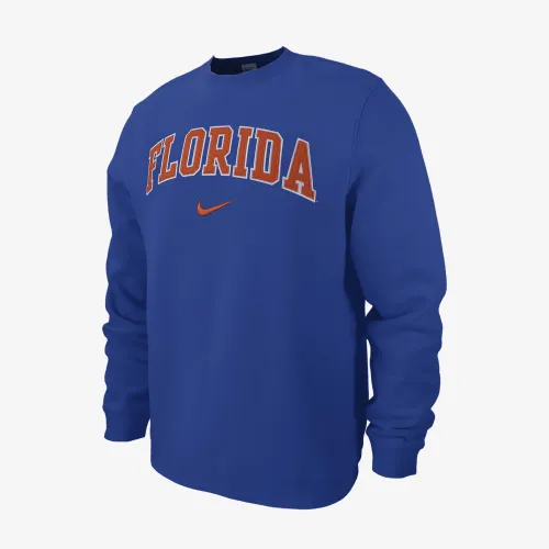 Florida Club Fleece чоловічі Nike College Crew-Neck світшот блакитний