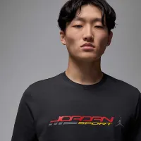 Nike Jordan чоловічі Crew-Neck футболка колір чорний