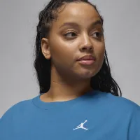 Nike Jordan Essentials жіноча Girlfriend футболка (великі розміри) блакитний