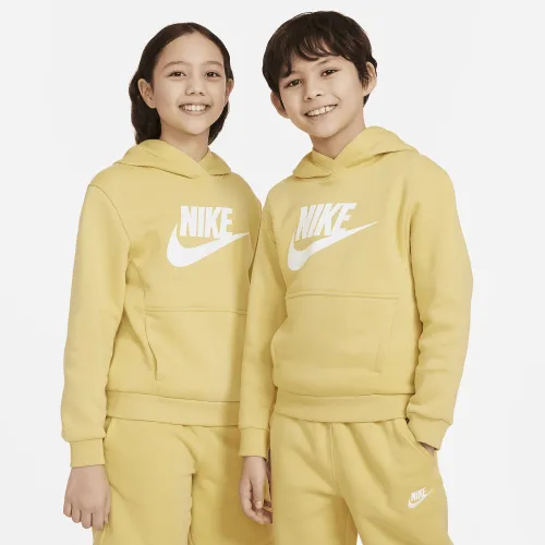 Nike Sportswear Club Fleece Big детские Толстовка с капюшоном Yellow