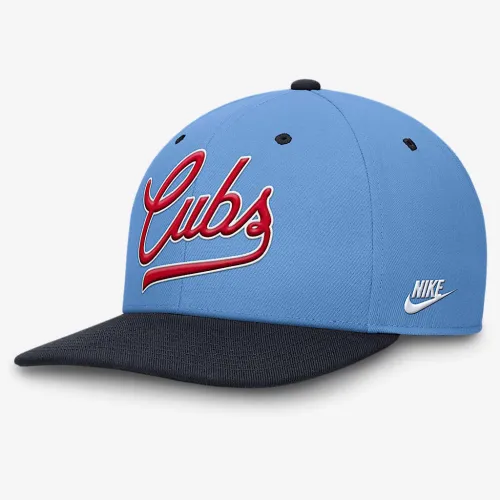 Chicago Cubs Cooperstown Pro мужские Nike Dri-FIT MLB Adjustable Hat синий