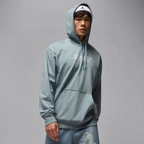 Nike Jordan Sport Crossover чоловічі Dri-FIT Graphic Pullover Толстовка з капюшоном колір сірий