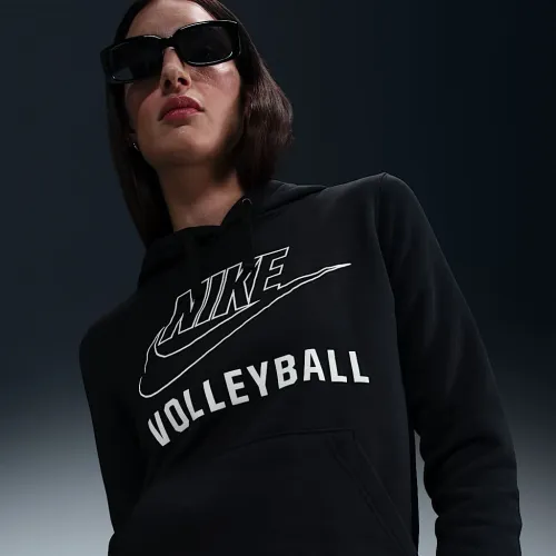 Nike жіноча волейбольні Pullover Толстовка з капюшоном колір чорний