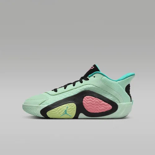 Nike Tatum 2 Big детские баскетбольные Кроссовки цвет зеленый