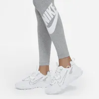 Nike Sportswear Essential женская С высокой Талией Logo лосины цвет серый