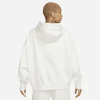 Nike Sportswear Phoenix Fleece женская Over-оверсайз Pullover Толстовка с капюшоном цвет белый