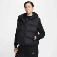 Nike Sportswear Metro Puffer женская Therma-FIT Loose Hooded Vest цвет черный
