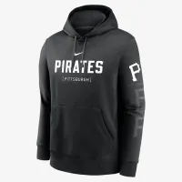 Pittsburgh Pirates Fashion Club чоловічі Nike MLB Pullover Толстовка з капюшоном колір чорний