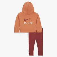 Nike Baby (12-24M) Air Толстовка з капюшоном and лосіни комплект колір червоний