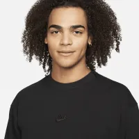 Nike Sportswear Premium Essentials мужские Long-Sleeve футболка цвет черный