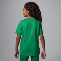 Nike Jordan Big детские Jumpman Air Embroideцвет красный футболка цвет зеленый