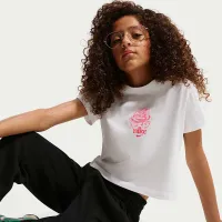 Nike Sportswear Big дитячі (Girls') Cropped футболка колір білий