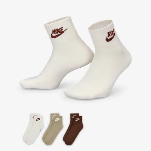 Nike Everyday Essential Ankle носки (3 пары) многоцветный