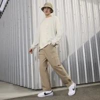 Nike Cortez Leather мужские Кроссовки цвет белый