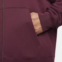Nike Solo Swoosh мужские Full-Zip Толстовка с капюшоном цвет красный