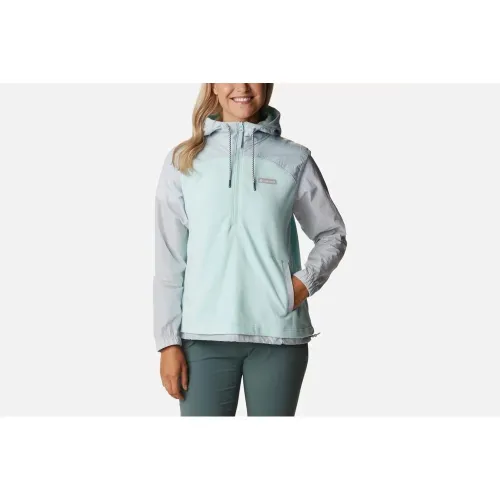 Куртка Columbia Ali Peak Overlay Fleece 1992263329 - синьо-сіра