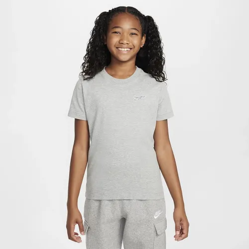 Nike Sportswear Big детские футболка цвет серый