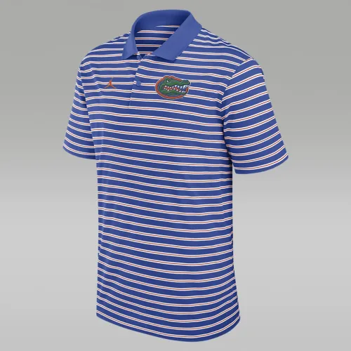 Florida Gators Primetime Victory Striped чоловічі Nike Dri-FIT College Polo блакитний