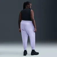 Nike Sportswear Tech Fleece женская Mid-Rise Joggers (большие размеры) цвет фиолетовый