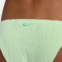 Nike Swim Retro Flow женская String Bikini Bottom цвет зеленый