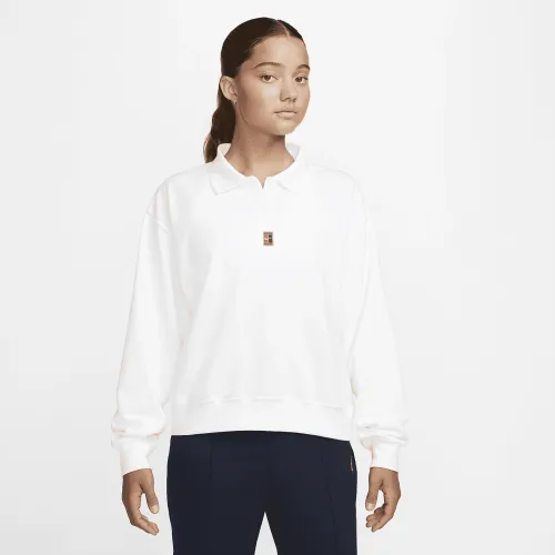 NikeCourt Dri-FIT Heritage женская Tennis Polo цвет белый