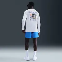 Nike чоловічі баскетбольні Long-Sleeve футболка колір білий