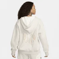 Nike Serena Williams Design Crew жіноча Fleece Pullover Толстовка з капюшоном колір сірий