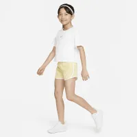 Nike Dri-FIT Tempo Little Kids' Shorts Yellow