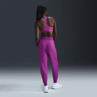Nike Dri-FIT One жіноча З високою талією 7/8 French Terry Joggers колір фіолетовий