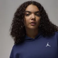 Nike Jordan Brooklyn Fleece жіноча Pullover Толстовка з капюшоном блакитний