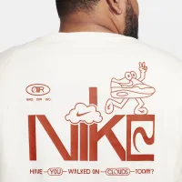 Nike Sportswear мужские Long-Sleeve футболка цвет белый
