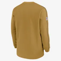 New Orleans Saints Logo Coach Men’s Nike NFL Long-Sleeve Top колір чорний