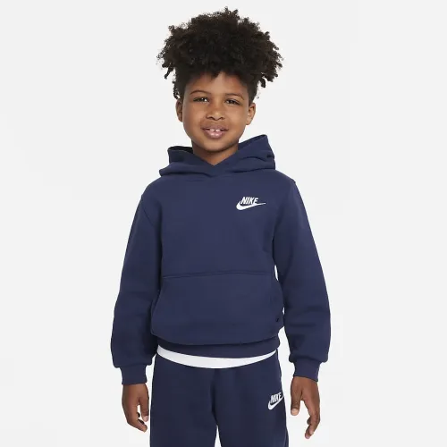 Nike Sportswear Club Fleece Little дитячі Pullover Толстовка з капюшоном блакитний