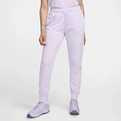 Nike Sportswear Club Fleece женская Mid-Rise Joggers цвет фиолетовый