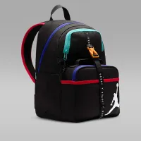 Nike Air Jordan Lunch наплічник Big дитячі наплічник (18L) and Lunch сумка (3L) колір чорний