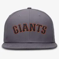 San Francisco Giants True мужские Nike Dri-FIT MLB Fitted Hat цвет серый