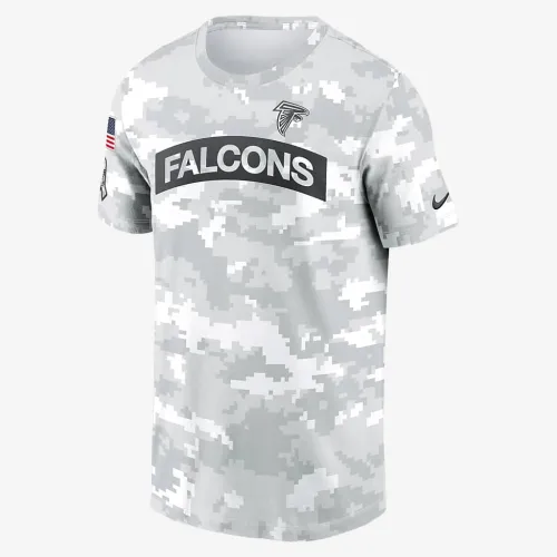 Atlanta Falcons Salute to Service Edge Arch мужские Nike Dri-FIT NFL футболка цвет белый