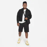 Nike Sportswear Tech Fleece Big дитячі (для хлопчиків) шорти (Extended Size) колір чорний