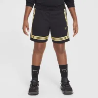Nike Dri-FIT Fly Crossover Big детские (Girls') баскетбольные шорты (Extended Size) цвет черный