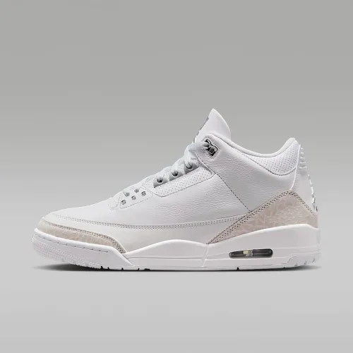 Nike Air Jordan 3 Retro мужские Кроссовки цвет белый