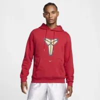 Kobe чоловічі Nike Dri-FIT Pullover баскетбольні Толстовка з капюшоном колір червоний