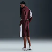 Nike Sportswear Phoenix Fleece жіноча Loose Collaколір червоний Pull-Over Top колір червоний