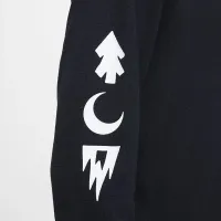 Nike ACG Big детские Dri-FIT Long-Sleeve Waffle Top цвет черный