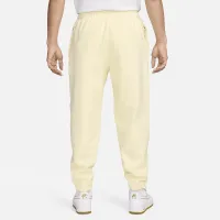 Nike Solo Swoosh чоловічі Fleece Pants колір коричневий