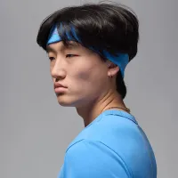 Nike Jordan Dri-FIT Jumpman пов'язка на голову блакитний