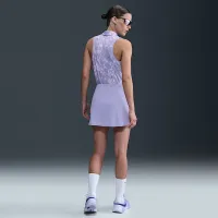 Nike Victory женская Dri-FIT Straight Tennis юбка цвет фиолетовый