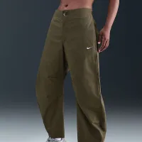 Nike Sportswear жіноча Barrel Pants колір зелений