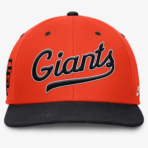 San Francisco Giants Cooperstown Pro мужские Nike Dri-FIT MLB Adjustable Hat Orange