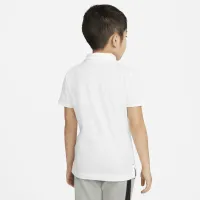 Nike Dri-FIT Little детские Polo Top цвет белый