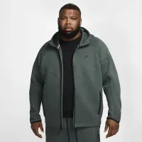 Nike Sportswear Tech Fleece Windrunner мужские Full-Zip Толстовка с капюшоном цвет зеленый
